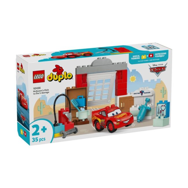 LEGO® DUPLO® Disney and Pixar: Cars McQueen’s Visit to Doc’s Garage (10456) - Image 2