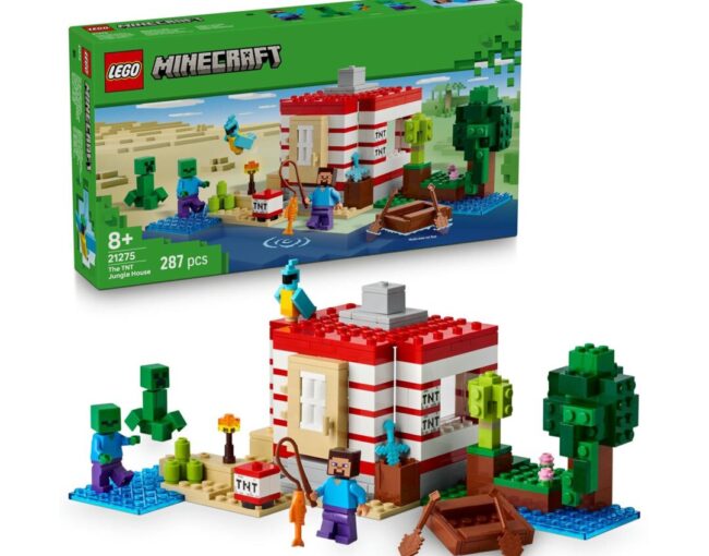 LEGO® Minecraft®: The TNT Jungle House (21275)