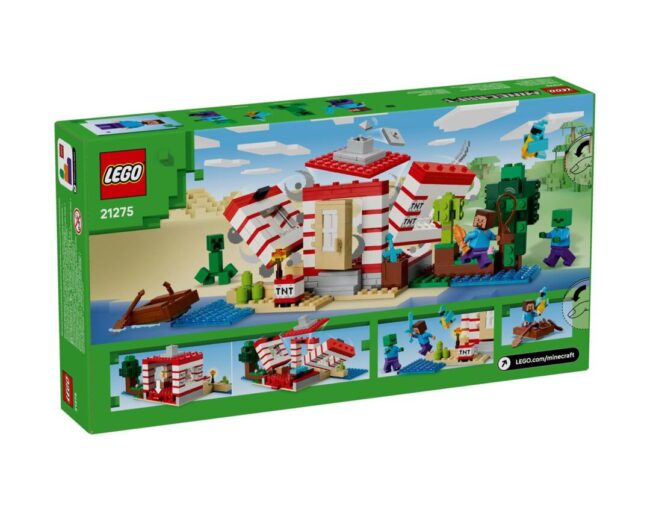 LEGO® Minecraft®: The TNT Jungle House (21275) - Image 3
