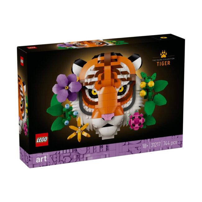 LEGO® Art: The Fauna Collection - Tiger (31217) - Image 2