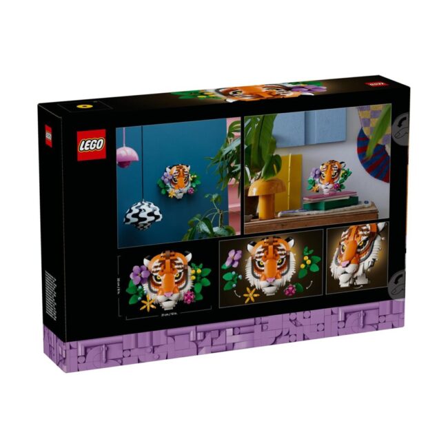 LEGO® Art: The Fauna Collection - Tiger (31217) - Image 3