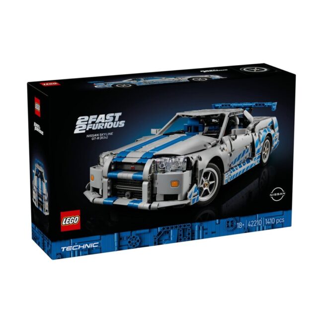 LEGO® Technic™: 2 Fast 2 Furious Nissan Skyline GT-R (R34) Car (42210) - Image 2