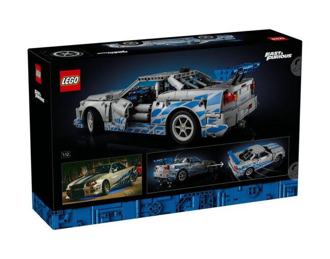 LEGO® Technic™: 2 Fast 2 Furious Nissan Skyline GT-R (R34) Car (42210) - Image 3