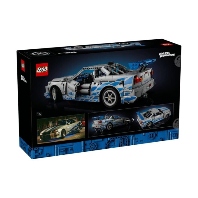 LEGO® Technic™: 2 Fast 2 Furious Nissan Skyline GT-R (R34) Car (42210) - Image 3