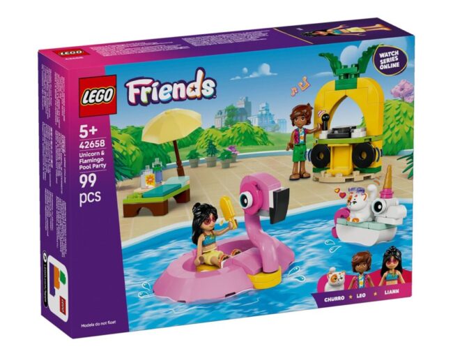LEGO® Friends: Unicorn & Flamingo Pool Party (42658) - Image 2