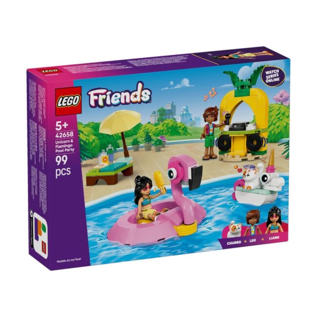 LEGO® Friends: Unicorn & Flamingo Pool Party (42658) - Image 2