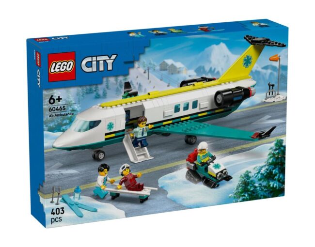 LEGO® City: Emergency Air Ambulance Plane (60465) - Image 2