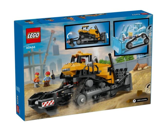 LEGO® City: Yellow Bulldozer (60466) - Image 3