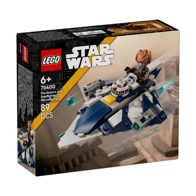 LEGO® Star Wars™: Plo Koon’s Jedi Starfighter™ Microfighter (75400) - Image 2
