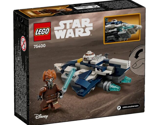 LEGO® Star Wars™: Plo Koon’s Jedi Starfighter™ Microfighter (75400) - Image 3