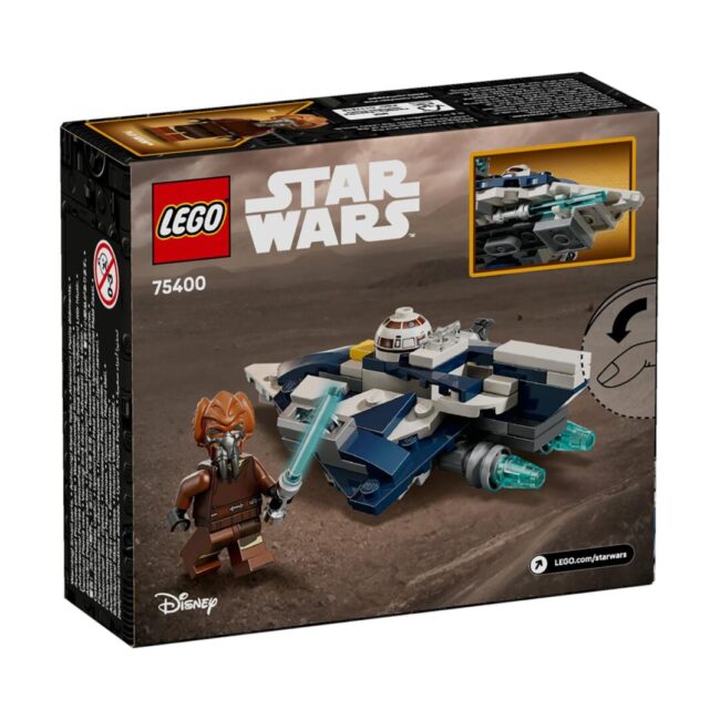 LEGO® Star Wars™: Plo Koon’s Jedi Starfighter™ Microfighter (75400) - Image 3