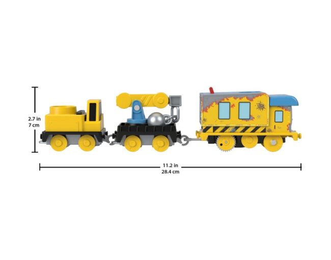 Fisher-Price: Thomas & Friends Motorized - Wreck 'n Roll Carly the Crane (JBW22) - Image 2