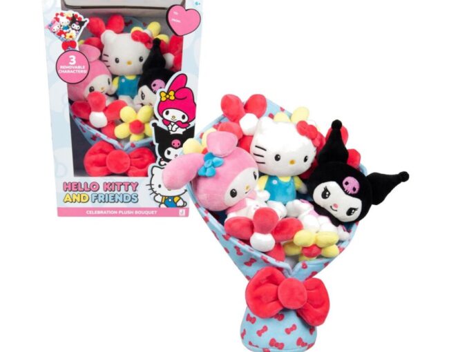 Giochi Preziosi: Hello Kitty And Friends: Celebration Plush Bouquet 30cm (HKT22000) - Image 2