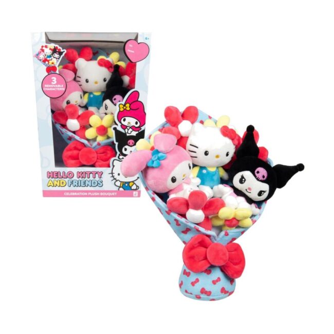 Giochi Preziosi: Hello Kitty And Friends: Celebration Plush Bouquet 30cm (HKT22000) - Image 2