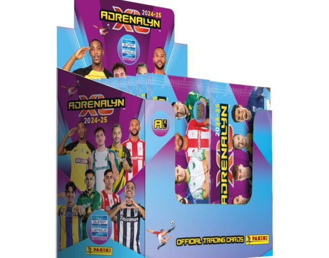 Panini Superleague 2025: Adrenalyn XL Display of 50 packs (6 Cards per Pack)