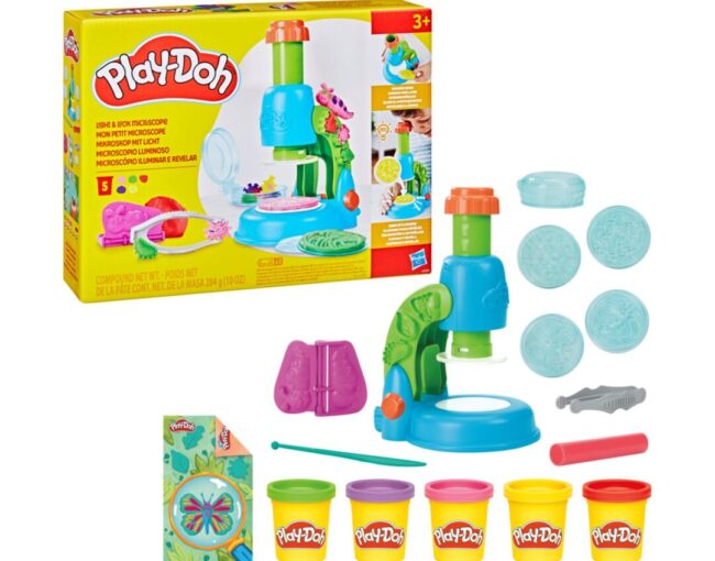 Hasbro Play-Doh - Light And Look Microscope (G0494) - Image 2