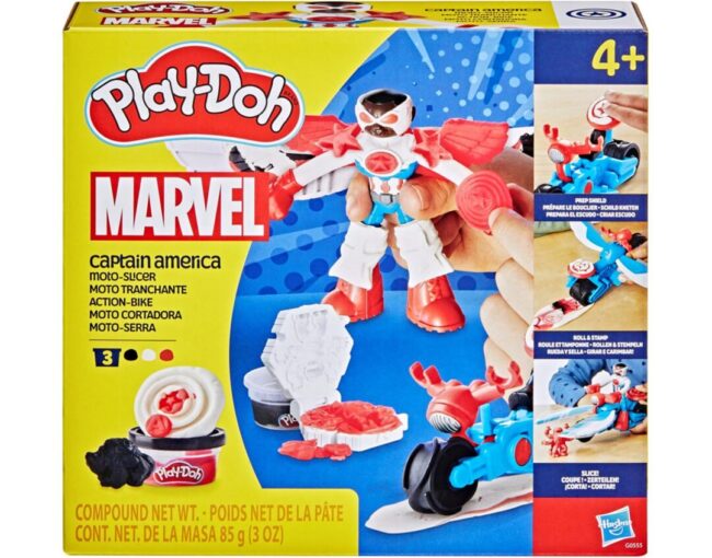Hasbro Play-Doh Marvel: Captain America - Moto-Slicer (G0555)