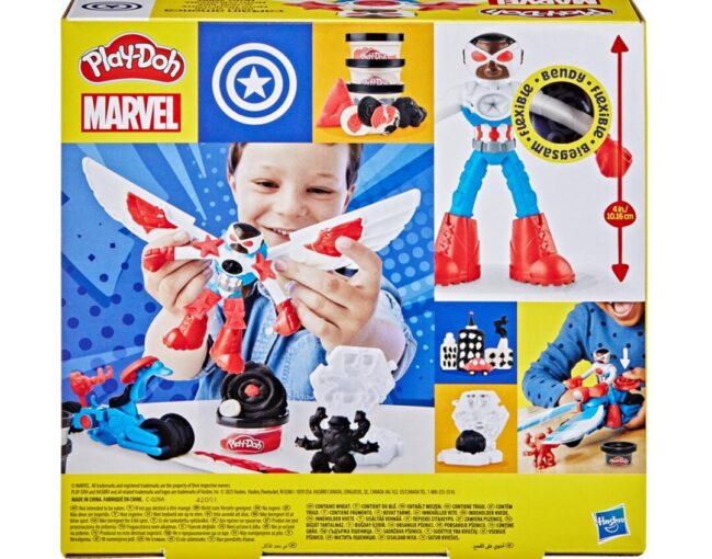 Hasbro Play-Doh Marvel: Captain America - Moto-Slicer (G0555) - Image 2
