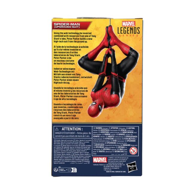 Hasbro Fans Marvel Avengers: Legends Series Far From Home - Spider-Man (Upgraded Suit) (G0606) - Image 2