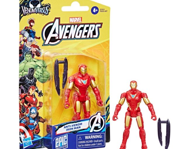 Hasbro Marvel Avengers: Venom Versus - Anti-Venom Iron Man Action Figure (G1814) - Image 3