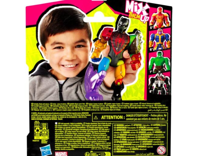 Hasbro Marvel Avengers: Mixmashers - Black Panther Figure (F9268) - Image 2