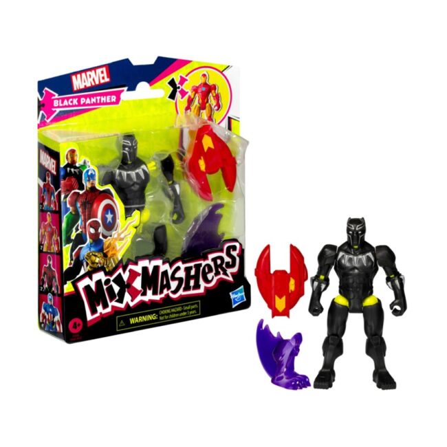 Hasbro Marvel Avengers: Mixmashers - Black Panther Figure (F9268) - Image 3