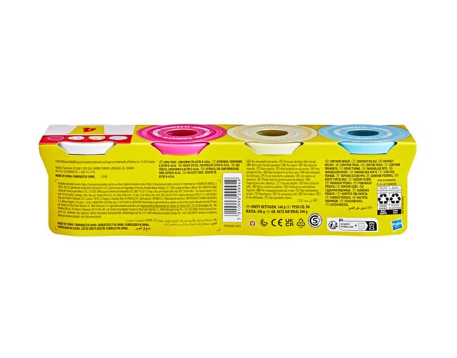Hasbro Play-Doh®: Specialty Compound - Confetti Fun 4 Pack (G1736) - Image 2