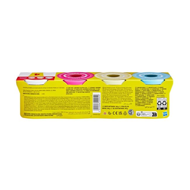 Hasbro Play-Doh®: Specialty Compound - Confetti Fun 4 Pack (G1736) - Image 2