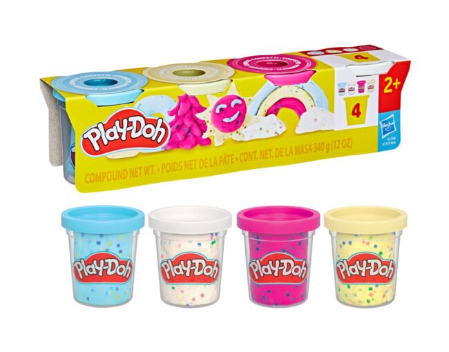 Hasbro Play-Doh®: Specialty Compound - Confetti Fun 4 Pack (G1736) - Image 3
