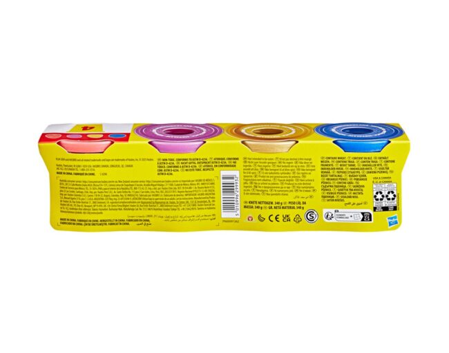 Hasbro Play-Doh®: Specialty Compound - Shimmery Metallics 4 Pack (G1737) - Image 2