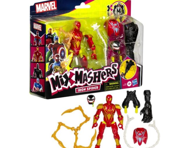 Hasbro Spider-Man: Mixmashers - Iron Spider Deluxe Figure (F9217) - Image 3