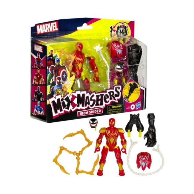 Hasbro Spider-Man: Mixmashers - Iron Spider Deluxe Figure (F9217) - Image 3