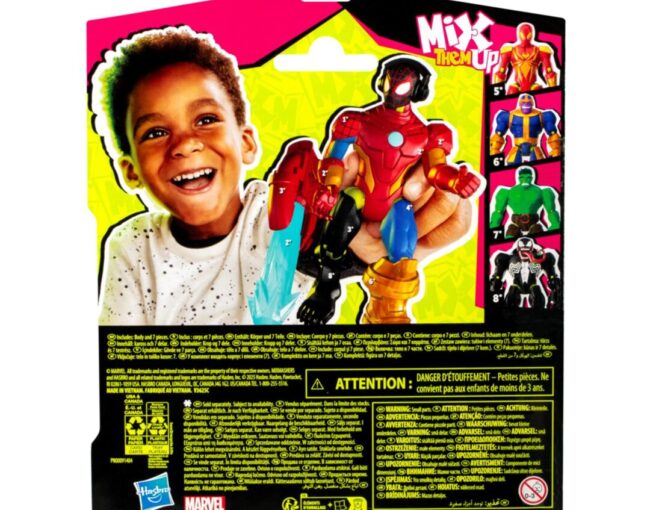 Hasbro Marvel Spider-Man: Mixmashers  - Miles Morales Action Figure (F9214) - Image 2