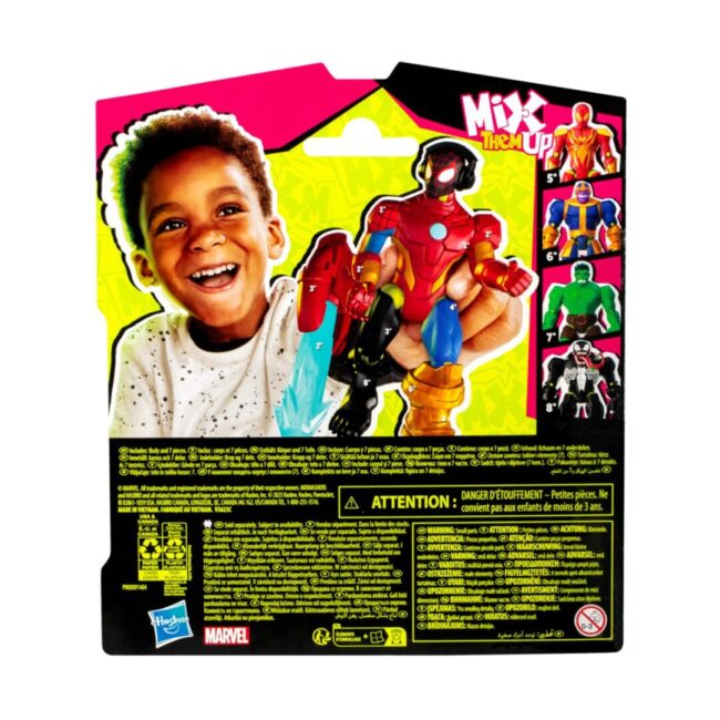 Hasbro Marvel Spider-Man: Mixmashers  - Miles Morales Action Figure (F9214) - Image 2