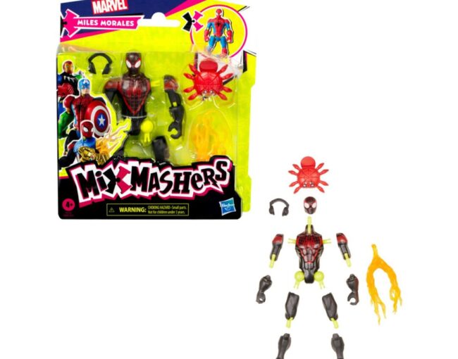 Hasbro Marvel Spider-Man: Mixmashers  - Miles Morales Action Figure (F9214) - Image 3