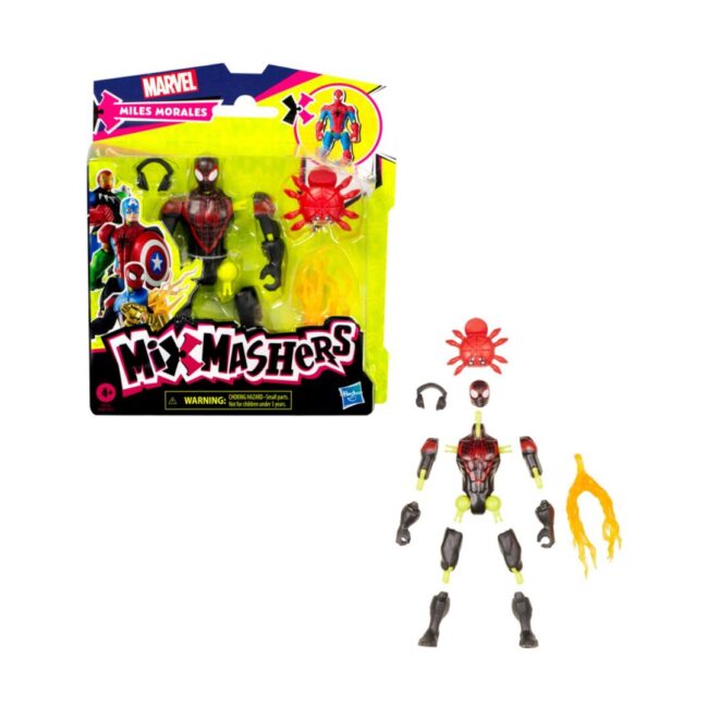Hasbro Marvel Spider-Man: Mixmashers  - Miles Morales Action Figure (F9214) - Image 3
