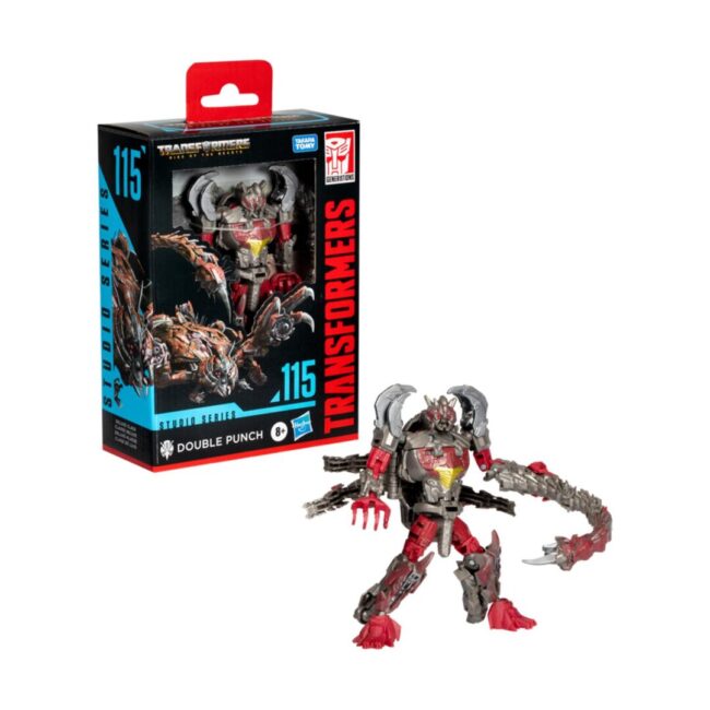 Hasbro Transformers Generations: Rise of the Beasts Studio Series Deluxe Class - Double Punch #115 Action Figure (11cm) (G0533) - Image 3
