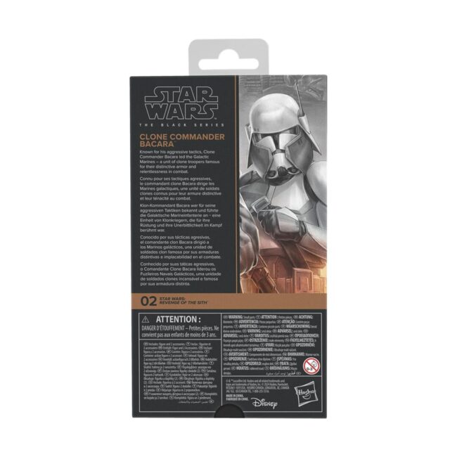 Hasbro Fans Star Wars: Episode III Black Series - Commander Bacara #02 Φιγούρα Δράσης (15cm) (G0883) - Image 2