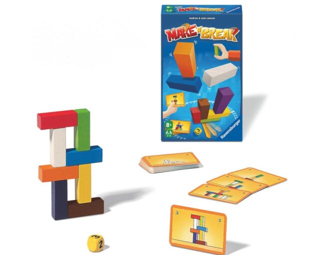 Ravensburger Make'n'Break - Board Game [Travel] (24813) - Image 3