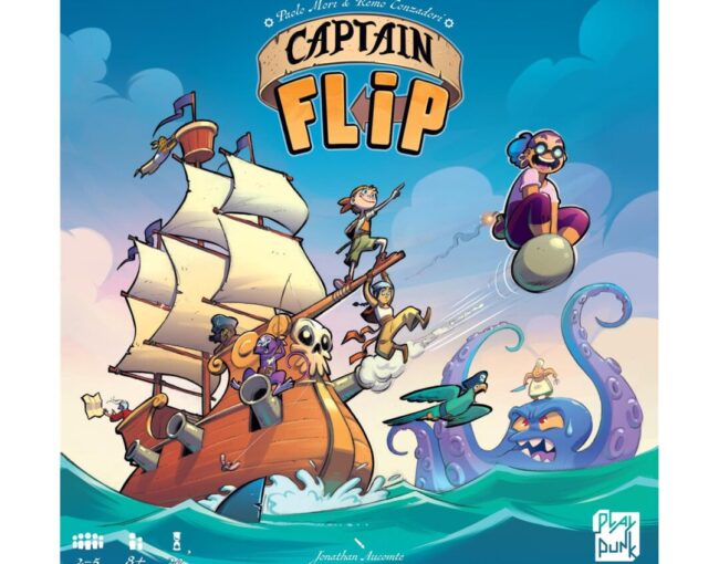 Κάισσα Captain Flip - Επιτραπέζιο [Ελληνική Γλώσσα] (KA115209)