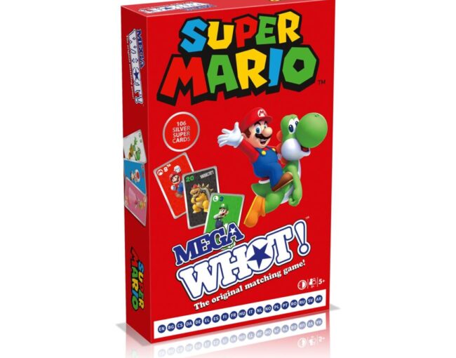 Winning Moves: Mega Whot - Super Mario (English Language) (WM04006-ML1-6)