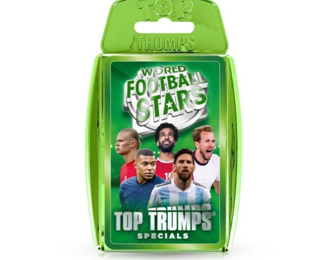 Winning Moves Top Trumps Specials: World Football Stars - Card Game (English Language) (WM04533-EN1-6)