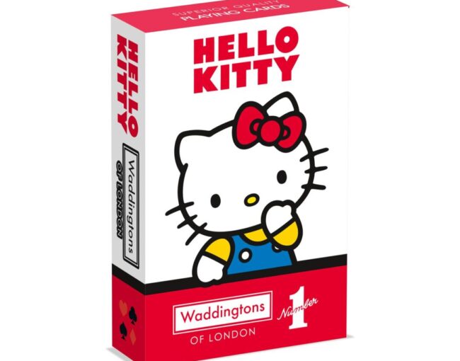 Winning Moves Waddingtons No.1: Hello Kitty Playing Cards (English Language) (WM05101-EN1-12)