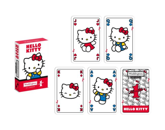 Winning Moves Waddingtons No.1: Hello Kitty Playing Cards (English Language) (WM05101-EN1-12) - Image 3