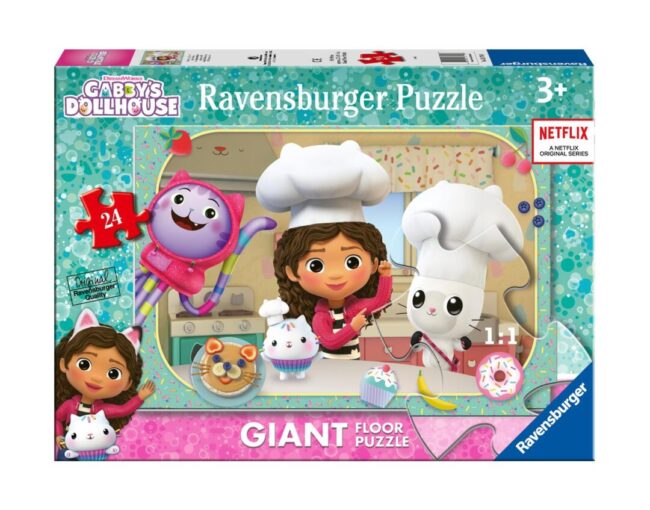 Ravensburger Floor Puzzle: Gabby's Dollhouse - Gabby's Kitchen (24 pcs) (03178) - Image 2