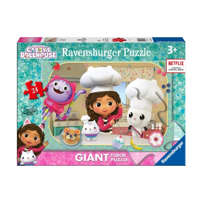 Ravensburger Floor Puzzle: Gabby's Dollhouse - Gabby's Kitchen (24 pcs) (03178) - Image 2