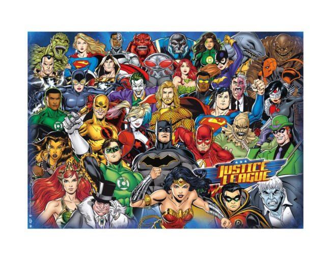 Ravensburger Puzzle: DC Challenge - Justice League (1000 pcs) (12000565)
