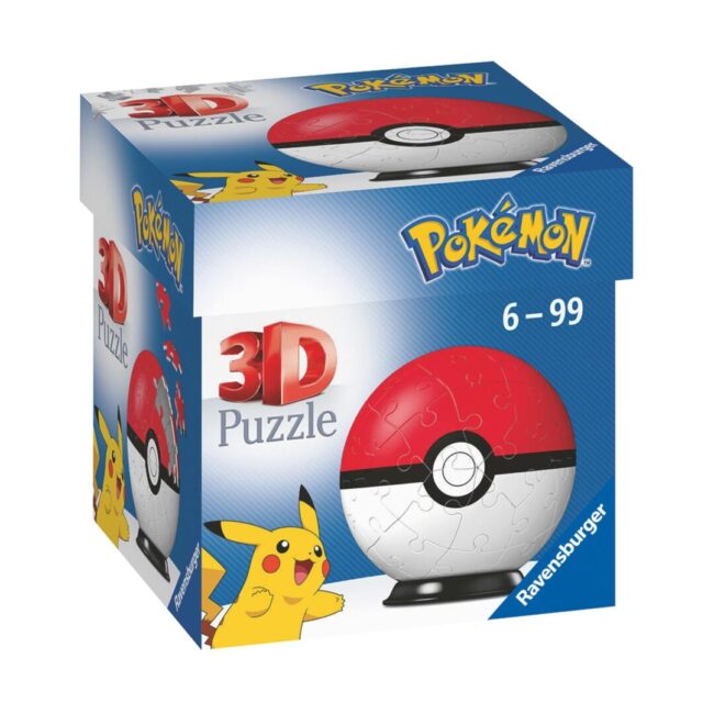 Ravensburger 3D Puzzle: Pokemon - Poke Ball (55 pcs) (11256) - Image 2
