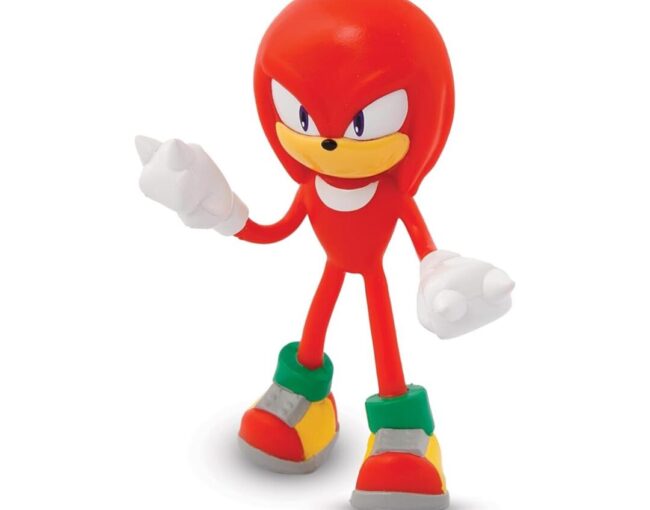 Giochi Preziosi Bend-Ems: Sonic The Hedgehog - Knuckles Figure (BEH00000) - Image 2