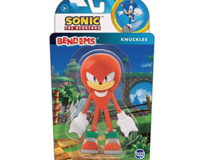 Giochi Preziosi Bend-Ems: Sonic The Hedgehog - Knuckles Figure (BEH00000) - Image 3